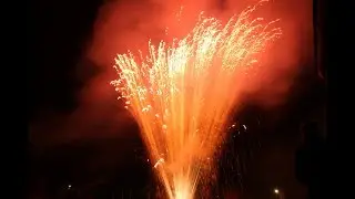 Feuerwerk zur Hochzeit am &Uuml;mit Palace Salzgitter 02.11.2018