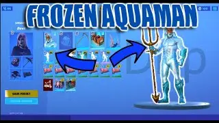 Fortnite FROZEN Aquaman Leaked ( Custom skin )
