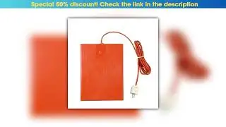 Editor&rsquo;s Choice 220V 300W Engine Oil Pan Sump Tank Silicone Rubber Heating Pad Heated Plate Kits Fo