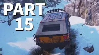 SNOWRUNNER Gameplay Part 15 - MOUNTAIN RIVER