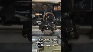 Juki DDL -8100e Inner Gearbox Oil Filter Oil Level Measurement #juki  #jukimachine #oilfilter