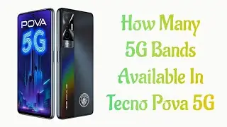 Tecno Pova 5G Bands