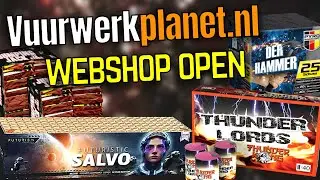 Vuurwerkplanet.nl webshop open | Openingsactie