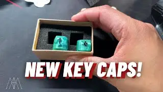 Unboxing 2 New Custom Key Caps: Manta Ray vs. Whale Shark!