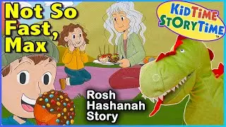 Not So Fast, Max! 🍎 Rosh Hashanah for Kids Story Read Aloud
