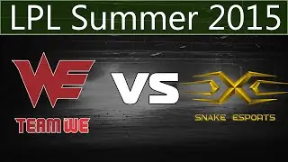 WE vs SS Game 2 | Team WE vs Snake Snake eSports (23.05.2015) [LPL Summer 2015]