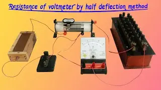 To Determine The Resistance Of Voltmeter (without graph) By Half Deflection Method