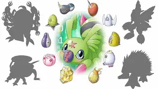 Wormmon Armor Evolution Line!