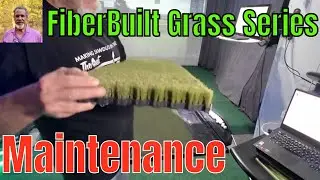 Fiberbuilt Grass Series Golf Mat | Regular Maintenance | Easy on the Body