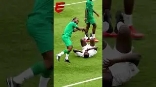 Broda Shaggy Brought The Comedy To The Troost Ekong Foundation Charity Match At The MJA Onikan #fyp