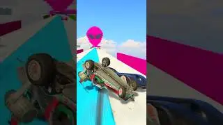 Стенка в GTA 5 Online #shorts #gta #gtaonline #skills #megaramp #facetoface