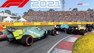 ASTON MARTIN COGNIZANT F1 GAMEPLAY | Мод F1 2021