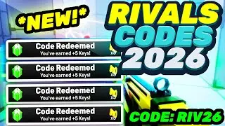 *НОВЫЕ* ВСЕ РАБОЧИЕ КОДЫ ДЛЯ RIVALS 2026! КЛЮЧИ И СКИНЫ ROBLOX