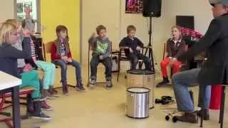 10 muzieklessen bij Algemene muziekvorming (AMV) - video Latin percussie - Muziekschool Hank