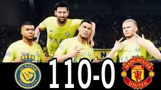 FC 25- MESSI RONALDO NEYMAR & MBAPPE | ALL STARS | AL NASSR 100-1 PSG #fc25