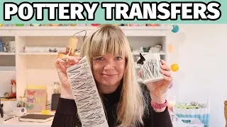 Experimenting with Elan transfers | Home Pottery