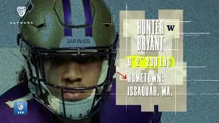 FB: NFL Draft Highlights ~ Washington tight end Hunter Bryant