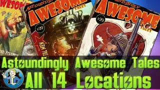 Fallout 4 - LOCATION GUIDE OF ALL ASTOUNDINGLY AWESOME TALES MAGAZINES
