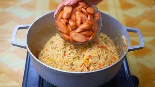 Arroz tan sabroso que mi marido me lo pide 3 veces por semana 🤭