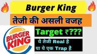 BURGER KING SHARE PRICE TODAY | BURGER KING SHARE PRICE TARGET ANALYISIS | BURGER KING LATEST NEWS
