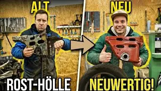 Aus ROST-HÖLLE wird NEU: Achsaufnahme einschweißen am Ford Taunus Folge #16