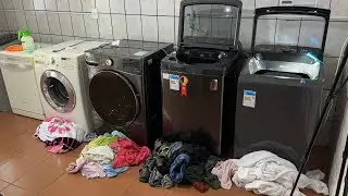 Lavanderia em funcionamento 🧺