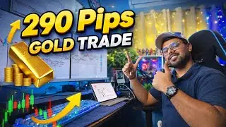 Live learning video | 290 Pips Done in the Gold | #gold #trading #learning