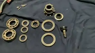 BMX Bike Maintenance repairing barrings