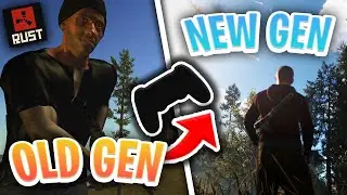 Graphics Comparison Of Rust On Console Between Old Gen and New Gen!