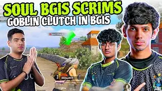 iQOOSouL EASY QUALIFICATION FOR BGIS QUARTER FINALS ✅ GOBLIN 1V3 CLUTCH IN BGIS SCRIMS 🚀 S8UL 