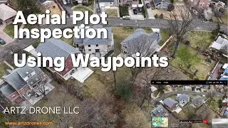 Roof inspection using the DJI Mavic 4 Pro with Way Points