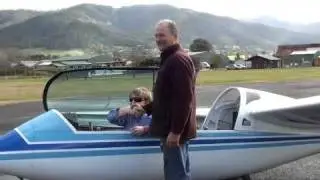 Ben Talbot Solo In IS-28 Glider