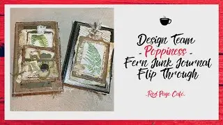 DT Susan Taylor Brown Aka Poppiness Flip Through #poppiness #redpagecafejournals susantaylorbrown