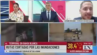 Histórica tormenta en Bahía Blanca: confirman la muerte de una mujer por el temporal