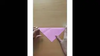 Lotus/ Tulip 1min Craft | Easiest Lotus Origami for kids