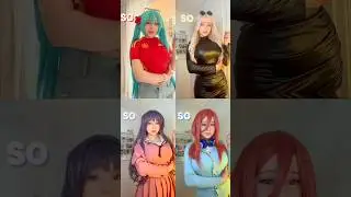 Girl Like Me new dance trend! #anime #tiktok #danceedit #cosplay