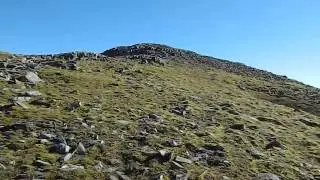Munro bagging: Carn Dearg and Sgor Gaibhre from Corrour 11 October 2013