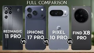 Redmagic 11 Pro Vs Iphone 17 Pro Vs Pixel 10 Pro Vs Oppo Find X8 Pro