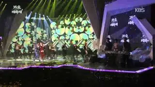 [HIT] KBS 가요대축제-김준호&김종민(Kim Junho & Kim Jongmin) - 좀비 + 살리고 달리고.20141226