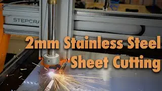 2mm Edelstahl mit dem Plasma Cut50