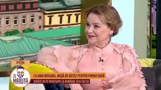Luciana Mocanu, nașă de botez pentru prima oară