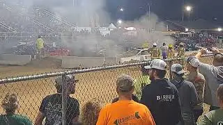 Street stock compact class at hocking county fair 9-10-2024
