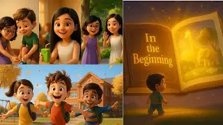 3-in-1 Children's inspirational and educational songs (In the beginning, be kind and best friends)