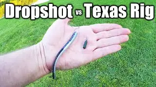 DROP SHOT vs TEXAS RIG - Easy Bass Fishing Rigs That Work!