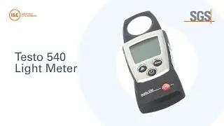 HOW TO USE THE TESTO 540 LIGHT METER