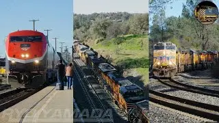 Roseville Railfanning Day 18: Donner Pass hunting and more! (A6 and UP 1996 chasing)