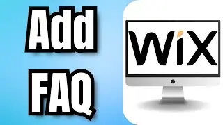 How to Add FREQUENTLY ASKED QUESTIONS on WIX