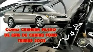 How to Change the Cabin Filter on a 2003 Ford Taurus