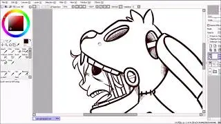 -FNAF SPEEDPAINT- spring trapped