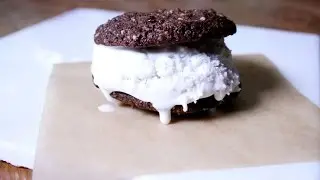 How To Make Chocolate-Coconut Ice Cream Sandwiches (Gluten-Free, Vegan)